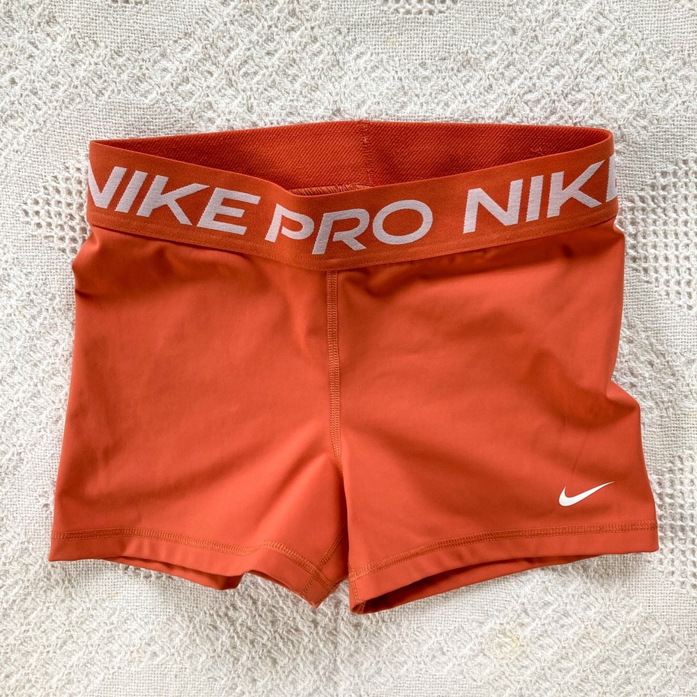 NIKE PRO DRI FIT Salmon Spandex Shorts